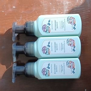 Blueberry Donut set of 3 Bath and Body Works Gentle Foaming Hand Soap